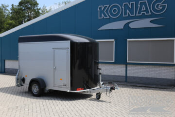 Easyline Poly XL enkelas gesloten aanhangwwagen